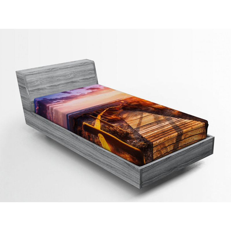 Microfiber Fitted Sheet, Twin Fitted Sheet