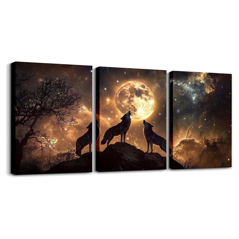 3 Piece Wrapped Canvas Print
