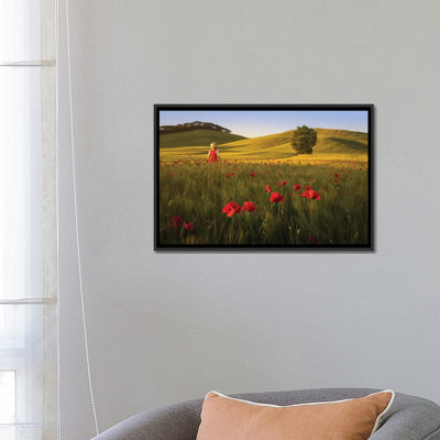«Spring in Tuscany», reproduction de photo sur toile