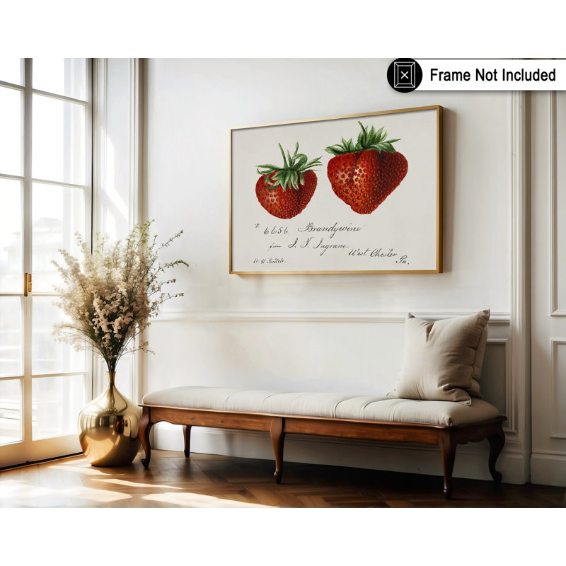 Fraises, 18"H x 24"W, Poster, Unframed