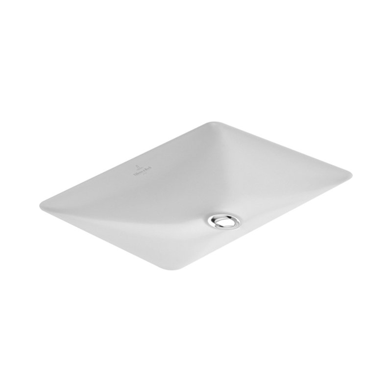 Lavabo de salle de bain rectangulaire avec trop-plein 18 po Loop & Friends