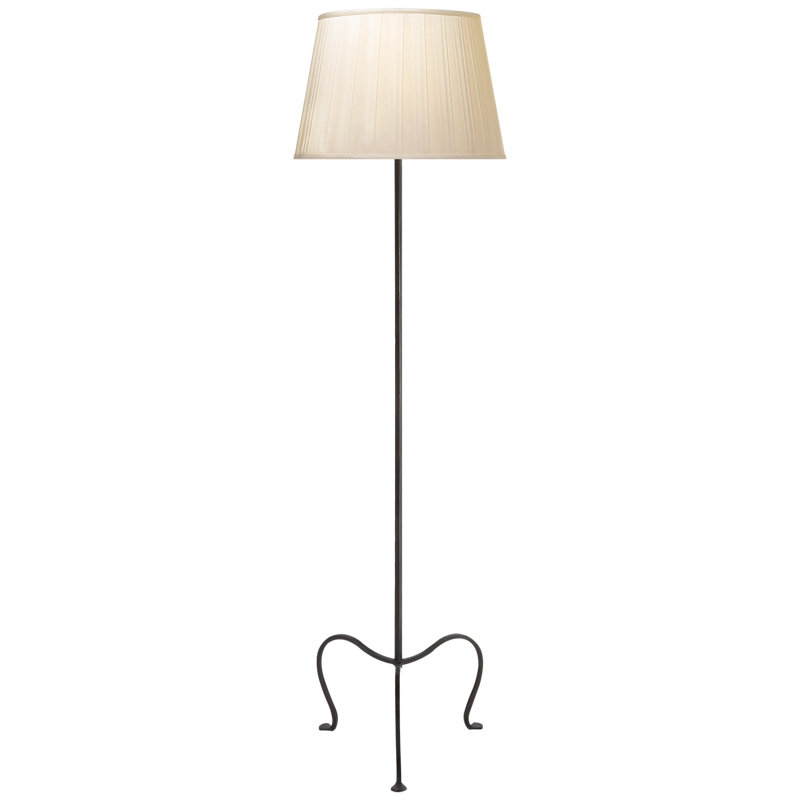 Albert Floor Lamp, Aged Iron