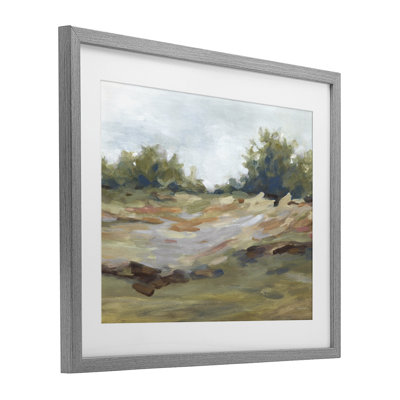 «Still Autumn», reproduction de paysage encadrée sous verre, par Carol Robinson