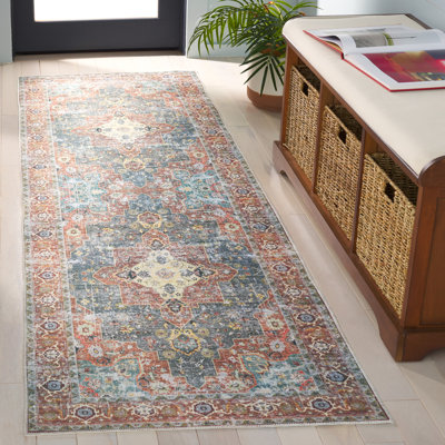 Tapis rouge / bleu Arizona 126