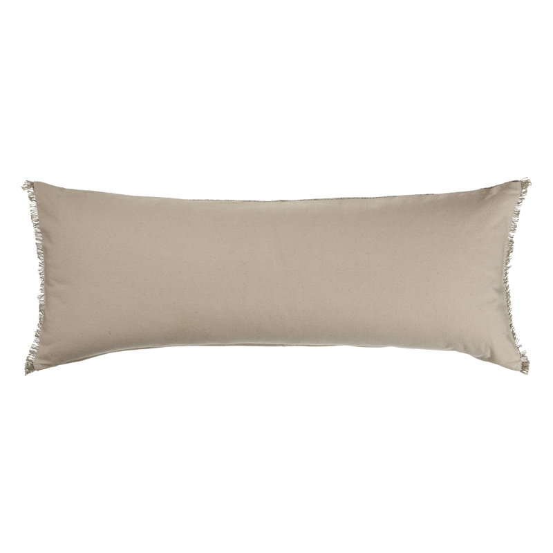 Housse de coussin rectangulaire en coton vieilli cousu à la main Rectangle