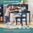 Kids Media Desk Hutch and Chair Set-735692602