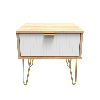 Beranda 45cm W Manufactured Wood Bedside Table