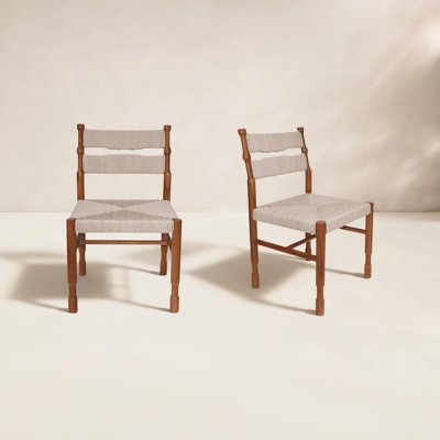 Bronson Teak Patio Side Chair