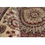 Tapis rose et ivoire de haute qualité noué à la main