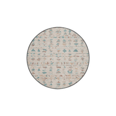 Machine Washable Gray Area Rug