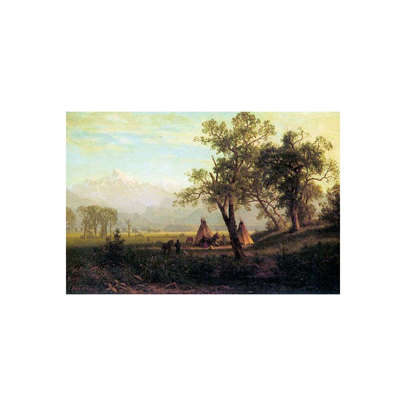 Wind river mountains, nebraska-impression d’art graphique, 24 po x 36 po