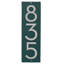 Floating 1-Line Wall Address Plaque-134111185-134110995-134106667