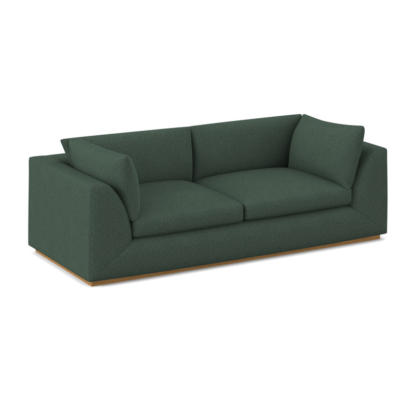 Big Sur Sofa, Amber, Filigree Ivory 100% Polyester