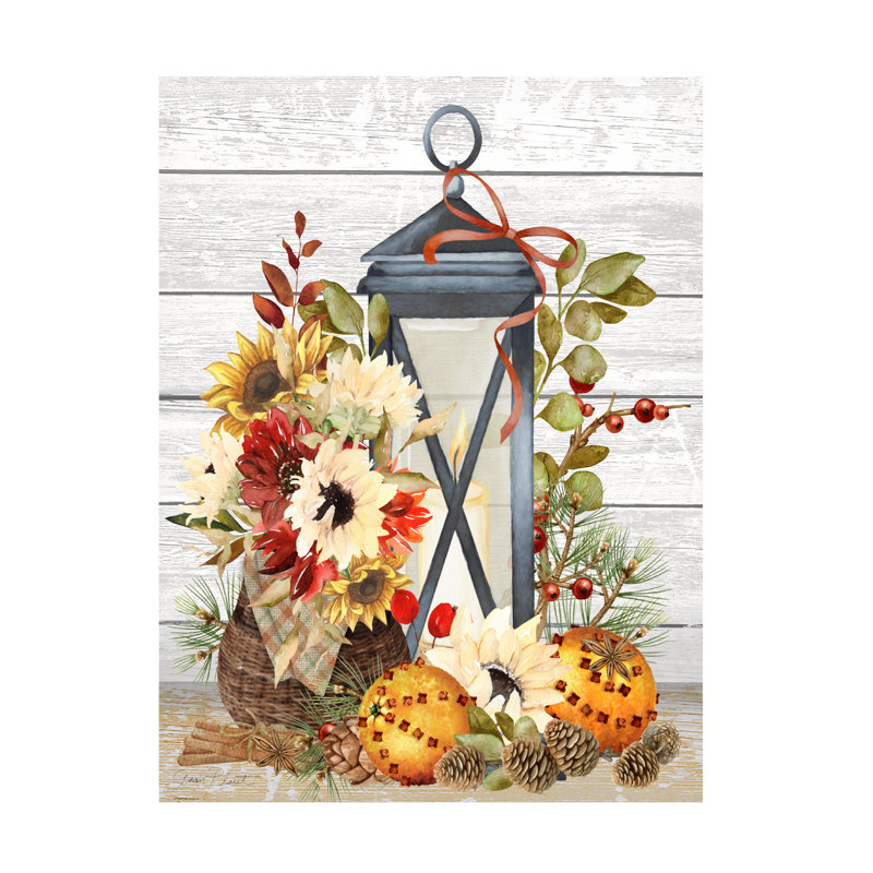 «Knooce Jean Plout Fall Lantern A», art sur toile, H 24 po x l 18 po x P 2 po