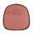 Non-Slip Mid Century Modern Shell Chair Cushion, Extra Thick Filling-1271790685