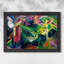 Cerf dans un jardin de monastère (Reh im Klostergarten), 1912 - Franz Marc - reproduction d'art sur toile-868367331-868367337-868367341