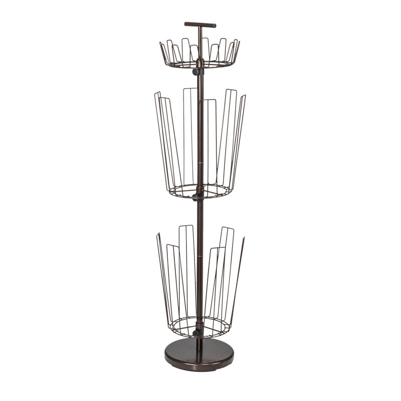 12 Pair Shoe Rack, Bronze
