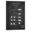 «Toothbrush Charcoal Vernis Blueprint», impression sur toile tendue-33350346-74873434