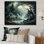 Tempête de rafales de chaos sur toile