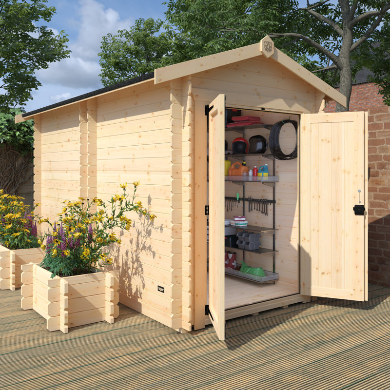 Elysia 10.85 x 5.11 Ft. Log Cabin