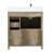 Slayton 32'' Single Bathroom Vanity with Engineered Marble Top-670504597