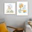 Superbe art mural 2 - J'aime la plupart de tous encadré en blanc, décor pour le salon et la chambre à coucher