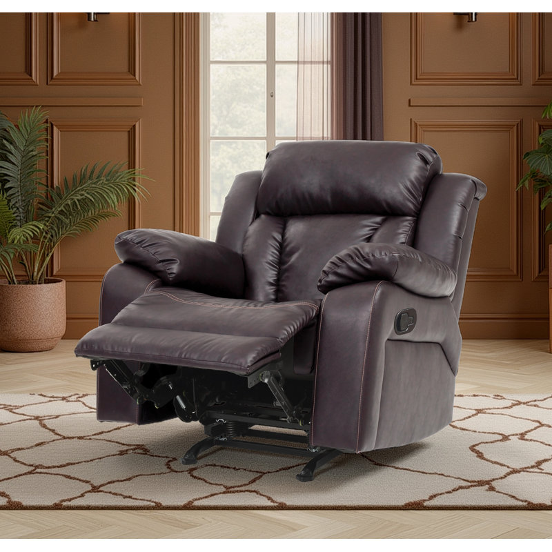 Novellara Rocker Recliner, Dark Brown