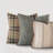 Aiden Striped Linen Throw Pillow