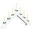 Christmas Candle Bridge 3 pcs 39.5 x 5 x 29 cm-1589512666