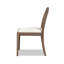 De 2 chaises noires modernes, lin rembourré, dossiers, pieds en bois, convient aux chaises de salle à manger 2, noir, hêtre