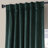 Loria Plush Velvet 100% Blackout Curtains For Bedroom, Living Room - Single Panel-616889221-616889226