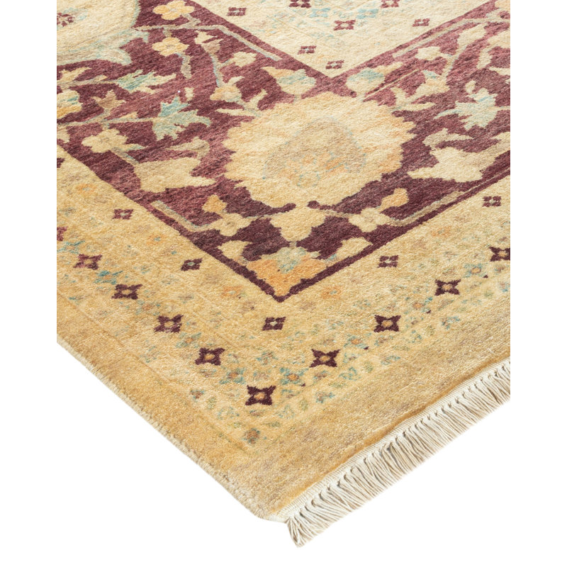 Classic One-of-a-Kind 9' 2" X 11' 10" Hand Knotted Area Rug