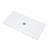 60" W x 30" D Rectangular Shower Base with Center Drain, Slip-Resistant Surface