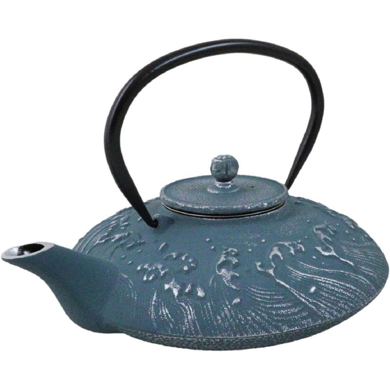 Théière Tetsubin en fonte Royal Blue Ocean
