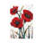 Red Poppy Fresco I by Tim OToole - Wrapped Canvas Print-2112175155