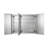 Shamani Surface or Recessed Mount Frameless 3 of Doors Medicine Cabinet with 3 Adjustable Shelves-876626740