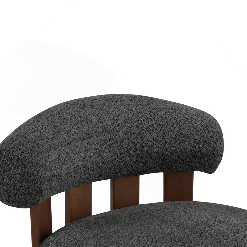 Fauteuil d'appoint Modern Bouble, Gris