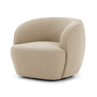 Domora Upholstered Swivel Chair-performance