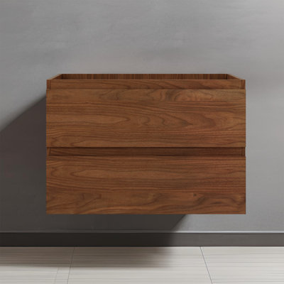 30" Wall Mounted Bathroom Vanity Modern Wall-Mounted Floating Bathroom Cabinet (Cabinet Only)