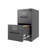 2-Drawer Lockable Metal Vertical File Cabinet for A4/Legal/Letter Size - Office & Home Use, Assembly Required-818444323