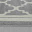 Tapis intérieur / extérieur gris / beige à motif de treillis gris / beige 4 pi x 6 pi (3 pi 11 po x 5 pi 7 po) Branch Branch Kaya-159611846