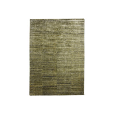 Tapis oriental en soie nouée à la main 9 pi 10 po x 14 pi C9F4C4B51992479CB35FB6A9A9EB29B9
