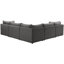 Ensoll Velvet L-Shaped Sectional Reversible-205022834
