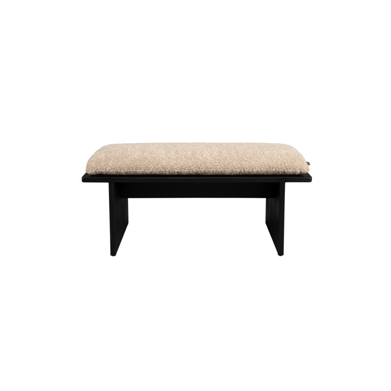 Shiho Polyester Upholstered Bench