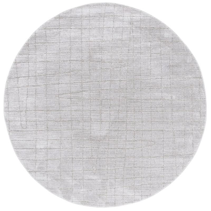 Tapis abstrait Neptune Performance, Rond 6 pi 7 po