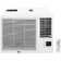 23,000 BTU 230V Window-Mounted Air Conditioner with 11,600 BTU Supplemental Heat Function