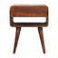 Eduarte 45cm W Solid Wood Bedside Table