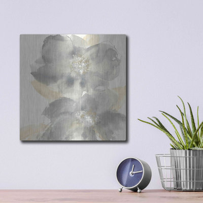 Luxe Floral Art «Floral Gray II» par Chris Paschke «Floral Gray II» par Chris Paschke