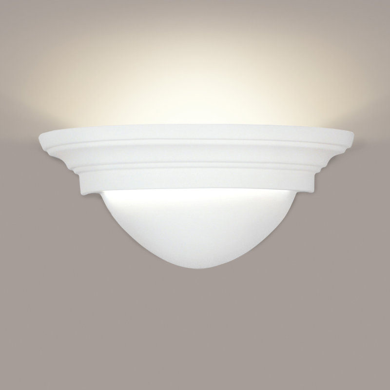 Themis Ceramic LED Flush Mounted Sconce