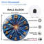 Horloge murale en verre